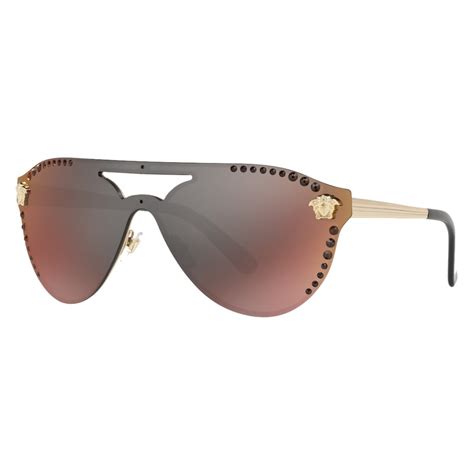 versace red crystal glam sunglasses|Versace Crystal.